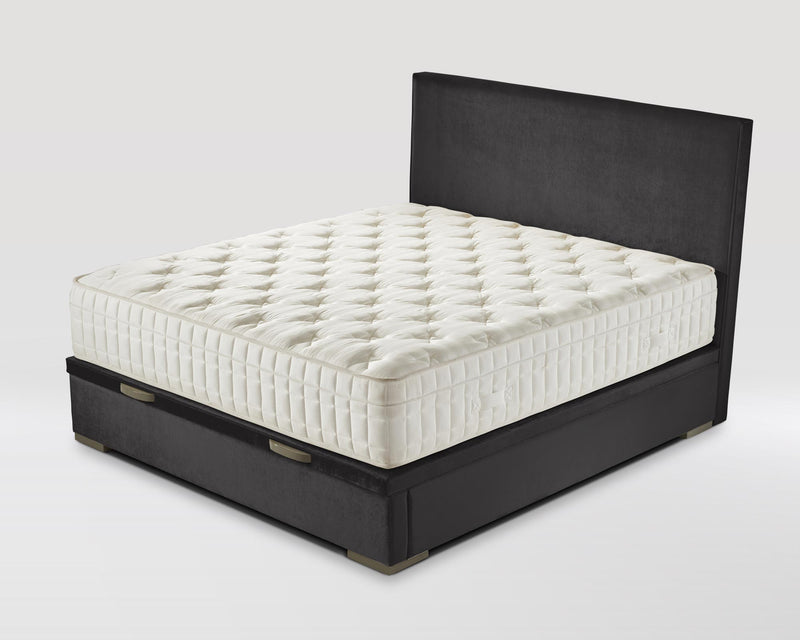 Boxspringbett Dakota WR Premium - Velourstoff - WohnenRoyal