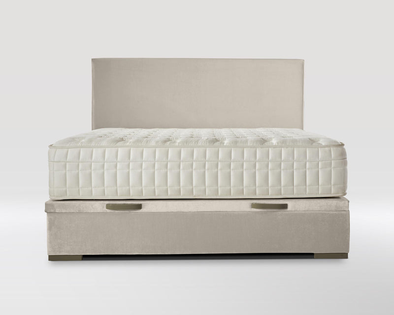 Boxspringbett Dakota WR Premium - Velourstoff - WohnenRoyal